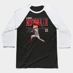 Lars Nootbaar St. Louis Cartoon Baseball T-Shirt